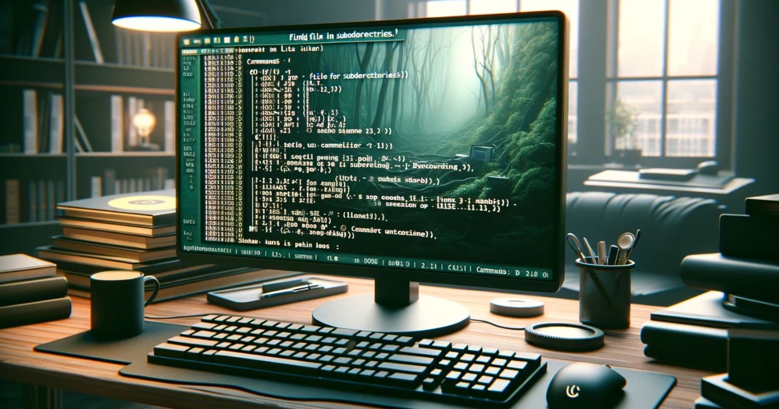 Finding Files in Subdirectories on Linux