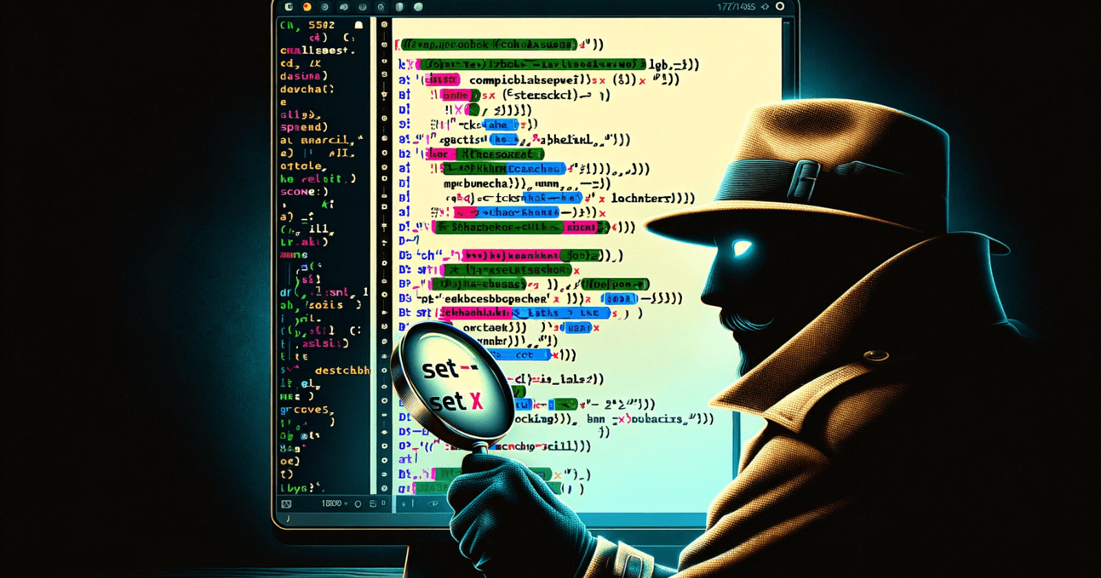 Understanding "bash set -x"