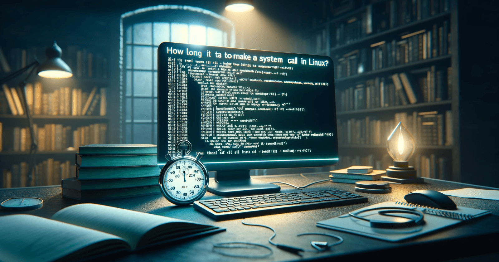 How long does it take to make a system call in Linux?